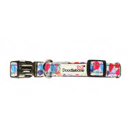 Doodlebone - Padded Pattern Collar - Abstract - Size 6-11