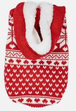 James & Steel - Cozie Fit Festive Hoodie jumper - Small