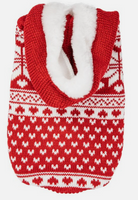 James & Steel - Cosy Fit Santa Hoodie, Red