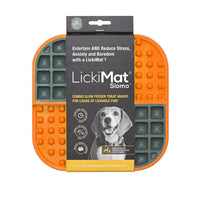 Licki Mat - Slomo Dog - Green - 20cm