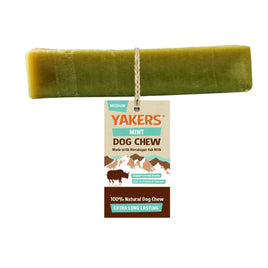 Yakers - Dental Dog Chew - Mint - Medium