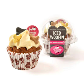 Barking Bakery - Carob Woofin Iced - Vanilla