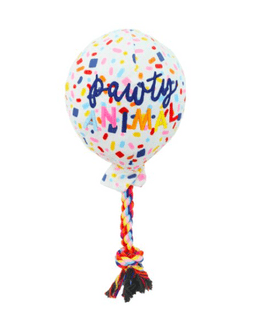 Ancol - Pawty Time Balloon  Dog Toy