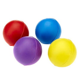 Classic - Solid Rubber Ball Toy - Assorted Colour (one ball) - 2" (40mm)