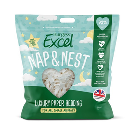 Burgess Exel - Nap & Nest Paper Bedding - For Small Animals - 650g