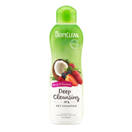 Tropiclean - Berry & Coconut Deep Cleanse Shampoo - 20oz