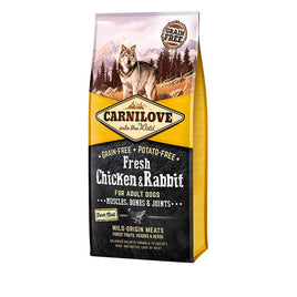 Carnilove- Adult Dog Food, Fresh Chicken & Rabbit