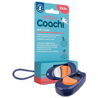 COA - Coachi Multi-Clicker - Navy with Orange Button