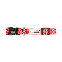 Doodlebone - Pattern Collar - Ruby Leopard - Size 6-11