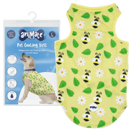 Animate - Cooling Vest Yellow Bees - Medium