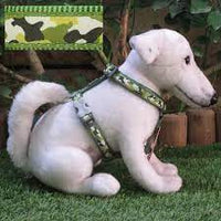 Red Dingo - Camouflage Green Harness - Large