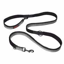 Halti - Double Ended Lead - Black/Silver - Small (2mtr - max 20kg)