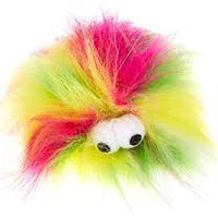 All For Paws - Fluffy Ball Cat Toy - Yellow