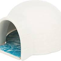 Trixie - Ceramic Igloo With Cooling Plate For Mice/Hamsters - 13×9×15cm