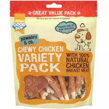 Good Boy - Pawsley Chewy Chicken Variety Pack - 320g