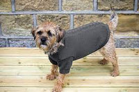 Banbury & Co - Knitted Dog Jumper, Grey