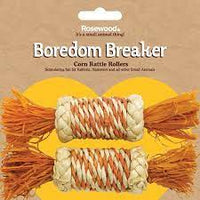 Rosewood - Boredom Breaker Corn Rattle Rollers - 2pk
