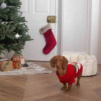 James & Steel - Rudolf Cosy Fit Jumper, Red
