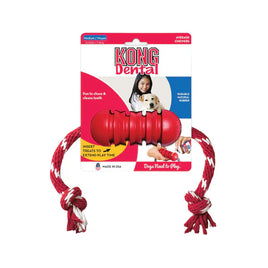 KONG - Dental Kong + Rope - Medium