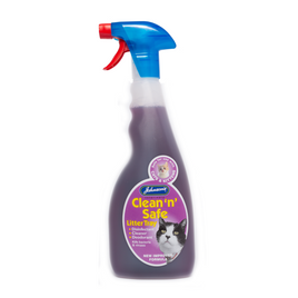 Johnsons - Clean 'N' Safe Litter Tray spray - 500ml