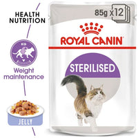 Royal Canin - Sterilised Chunks In Jelly Cat Food - 85g (12 Pack)