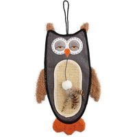 GiGwi - Interactive Owl Cat Scratcher