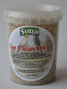 Supa - Cage & Aviary Bird Grit Tub - 1.62kg / 1Litre