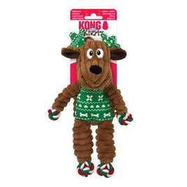 Kong - Holiday Floppy Knots Reindeer - med
