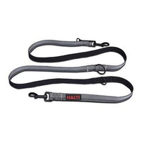 Halti - Double Ended Lead - Black/Silver - Small (2mtr - max 20kg)