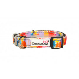 Doodlebone - Padded Pattern Collar - Watercolour - Size 3-6