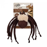 All For Paws - Lambswool Ping Pong Spider Cat Toy