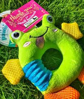 Pawise - Vivid Life Hollow Frog Dog Toy