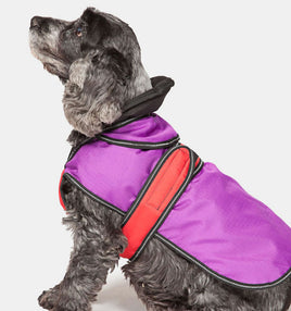 Danish Design - 2 In 1 Ultimate Dog Coat - Purple - 30cm (12`)