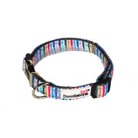Doodlebone - Padded Pattern Collar - Stripes - Size 1-2
