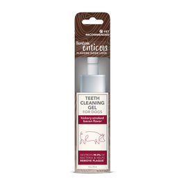 TropiClean - Enticers Teeth Cleaning Gel for Dogs - Hickory Smoked Bacon Flavour - 59ml