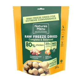 Natures Menu - Complete Freeze Dried 80/20 Food - Chicken - 120g