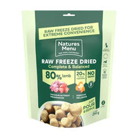 Natures Menu - Complete Freeze Dried 80/20 Food - Lamb - 120g