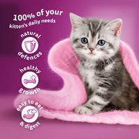 Whiskas - Kitten 2-12mths Poultry Feasts In Jelly Cat Pouches - 12x85g