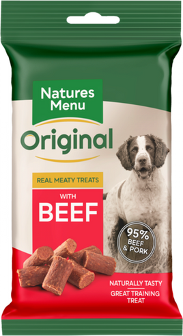 Natures Menu - Real Meaty Treats - Beef - 120g