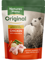 Natures Menu - Chicken & Veg Adult Dog Pouch - 300g