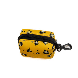 Long Paws - Dog Poop Pouch Bag - Mustard Panda