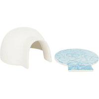 Trixie - Ceramic Igloo With Cooling Plate For Mice/Hamsters - 13×9×15cm
