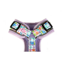 Doodlebone - Adjustable Airmesh Harness, Pastel Paint Splat -