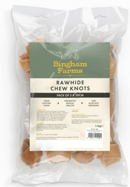 PPI Natures Deli - Rawhide Chew Knot - 30cm - 5 Pack
