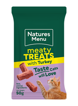 Natures Menu - Turkey Cat Treats - 50g