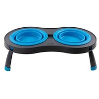 Dexas - Double Elevated Feeder - Large Pro - Blue