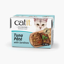 Catit - Cuisine Wet Food in Tuna Pate with Sardines for Cats - 95g