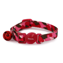 Ancol - Camouflage Pink Cat Collar