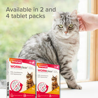 Beaphar - WORMClear Tablets for Cats & Kittens - 4 pk