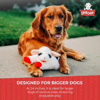 Happypet - Lamb Chop Soft Dog Toy - X Large